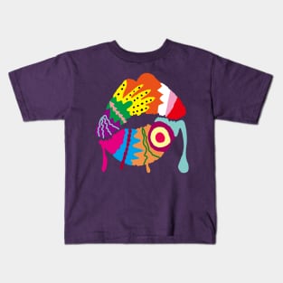 Colorful Lips Kids T-Shirt